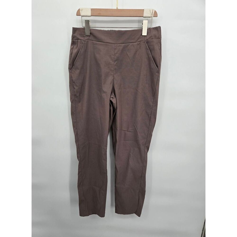 Modern Ambition Ankle Pants Size MediumPull On Taupe Active Comfort